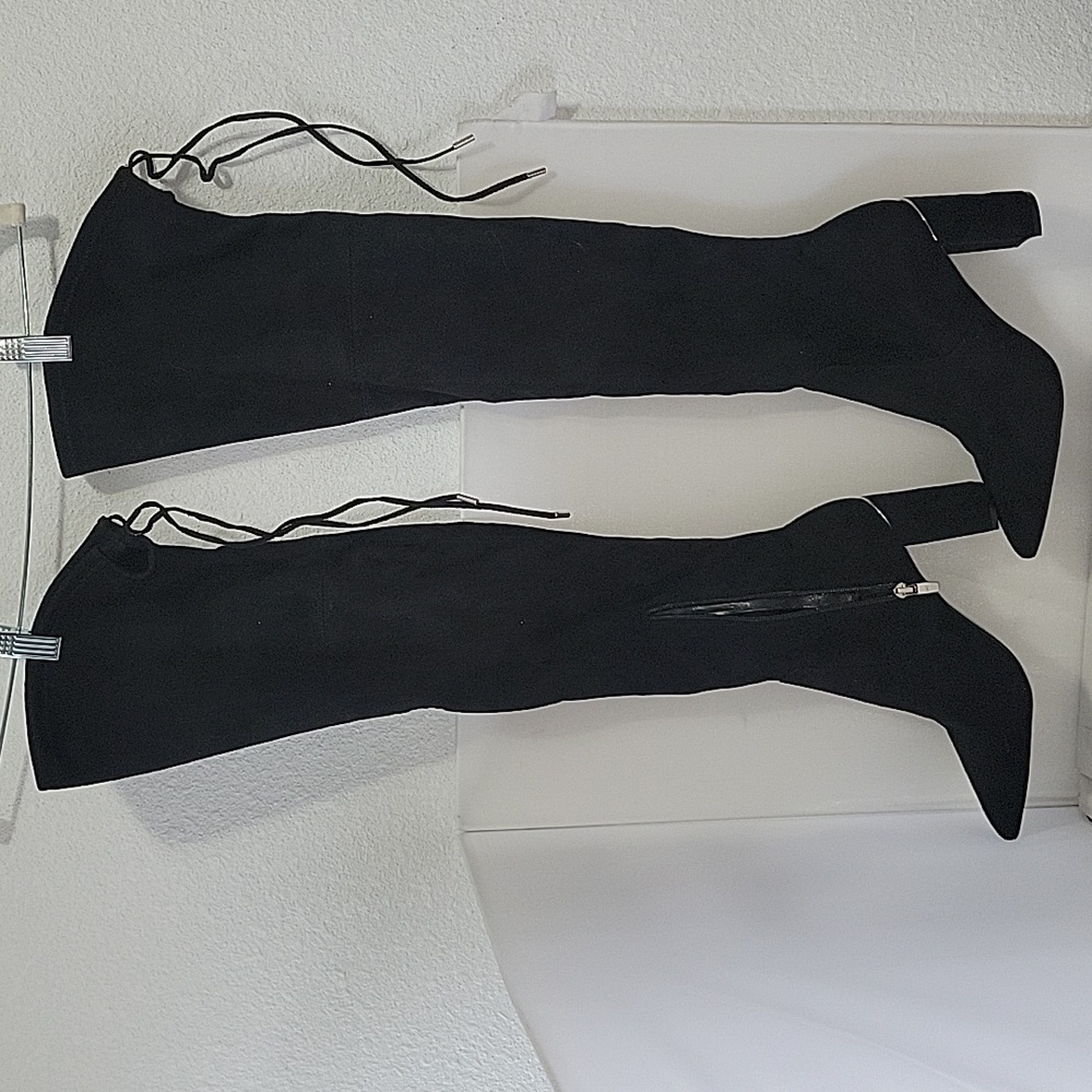Marc Fisher Vany Over-The-Knee High-Heel Boots